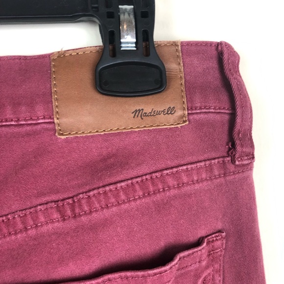 Madewell Garment-Dyed 9” Highrise Skinny Jeans - Picture 7 of 8